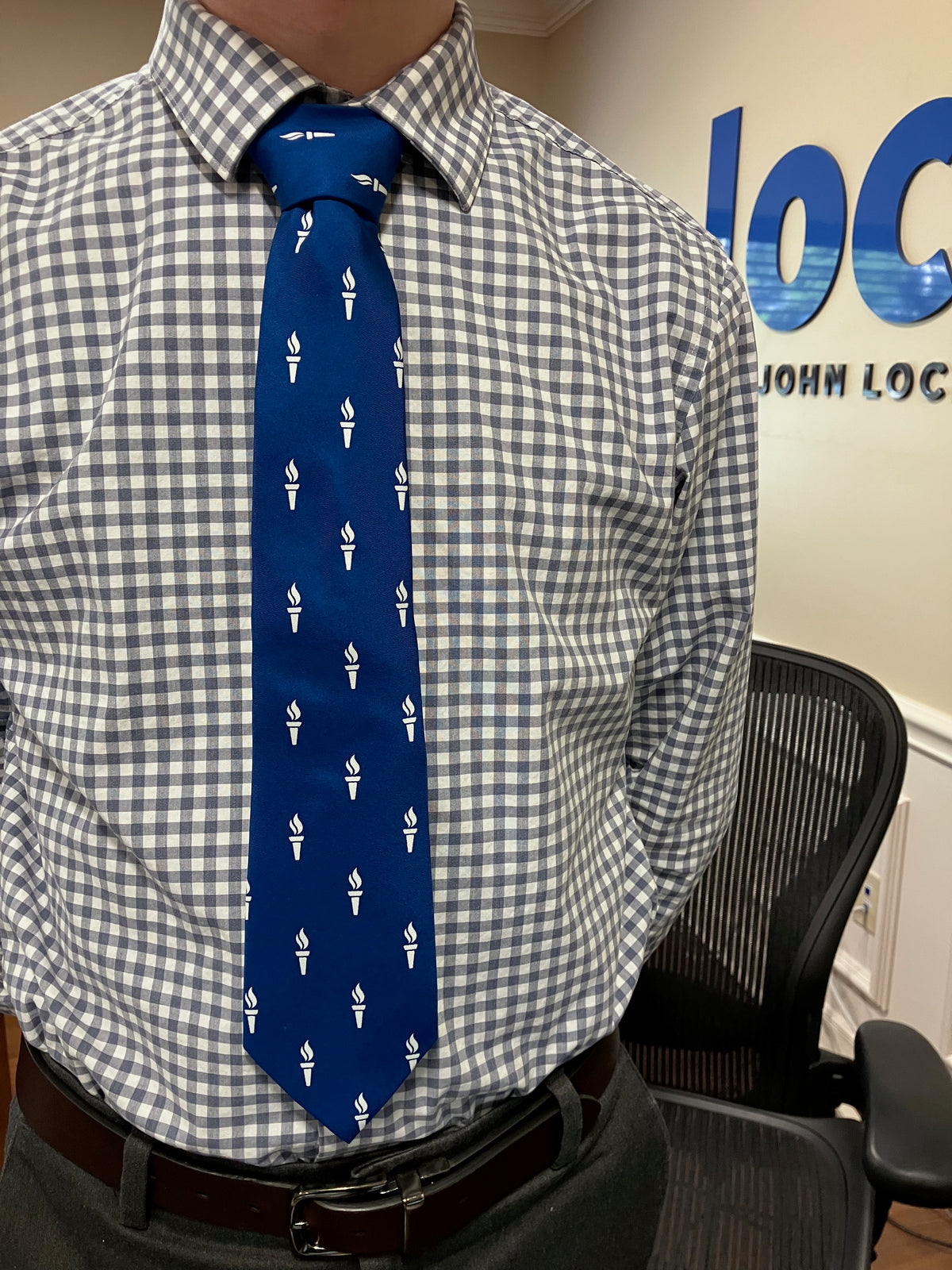 John Locke Foundation Neck Tie