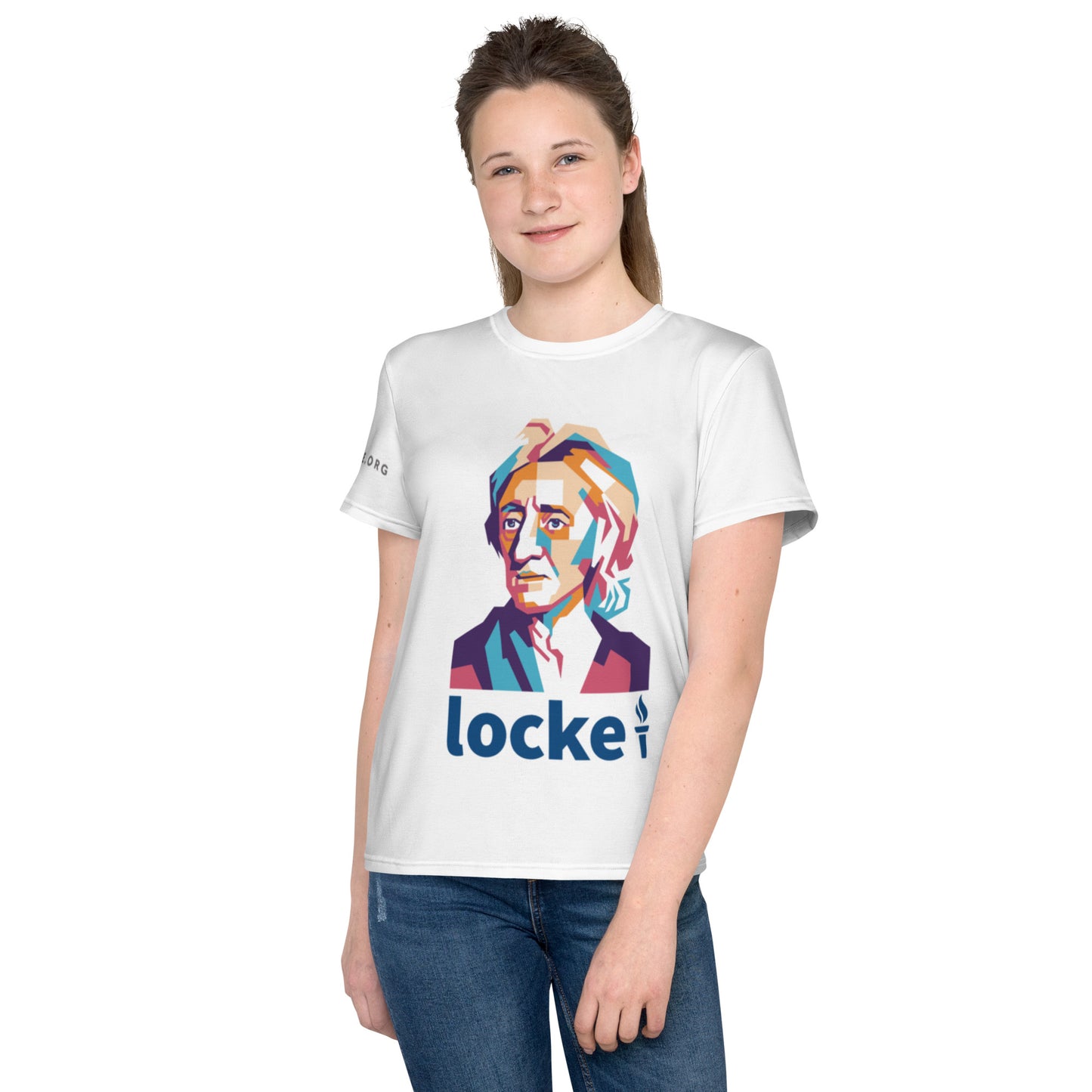John Locke Teen Crew Neck T-shirt