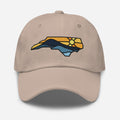 Spirit of NC Dad Hat in Black Outline