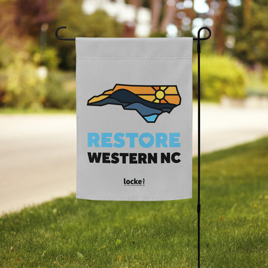 Restore Western NC Garden Flag