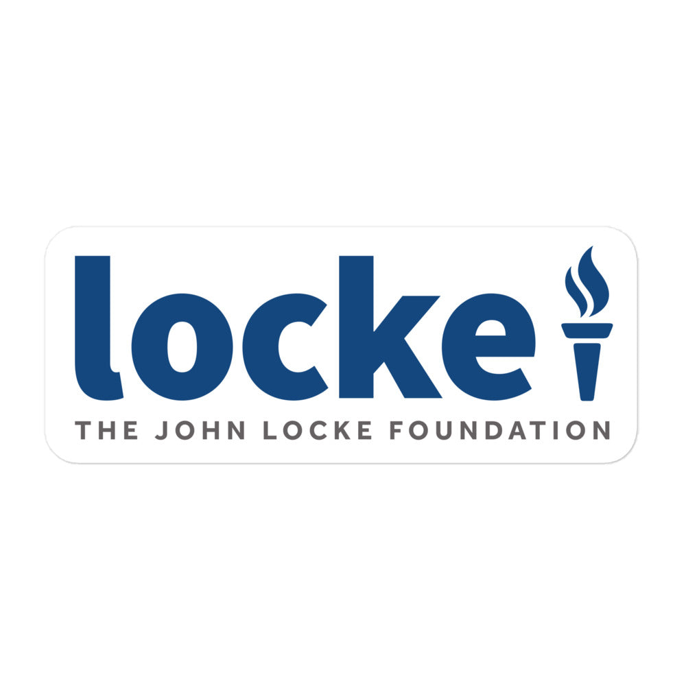 John Locke Foundation Bubble-free Sticker