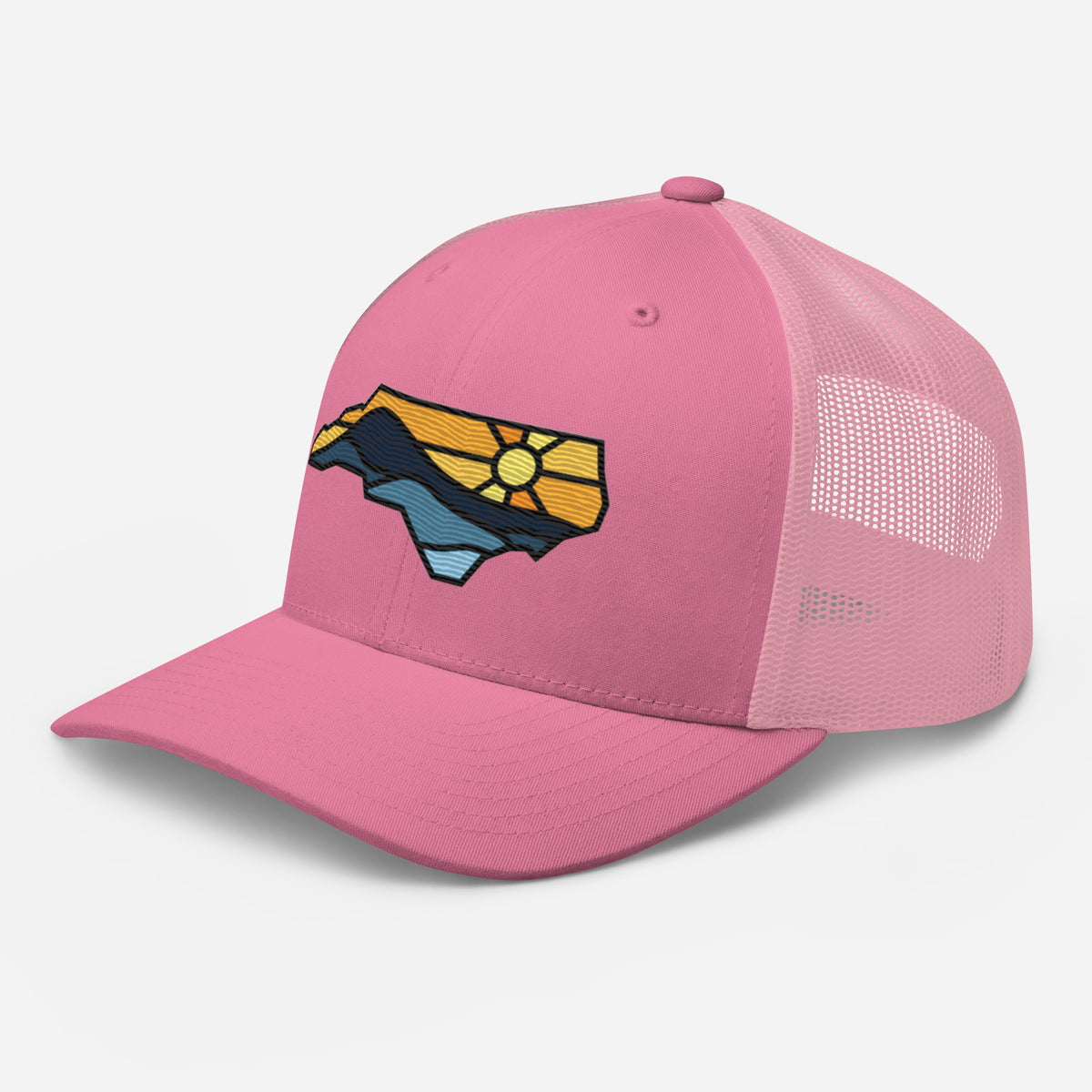 Spirit of NC Trucker Cap in Black Outline