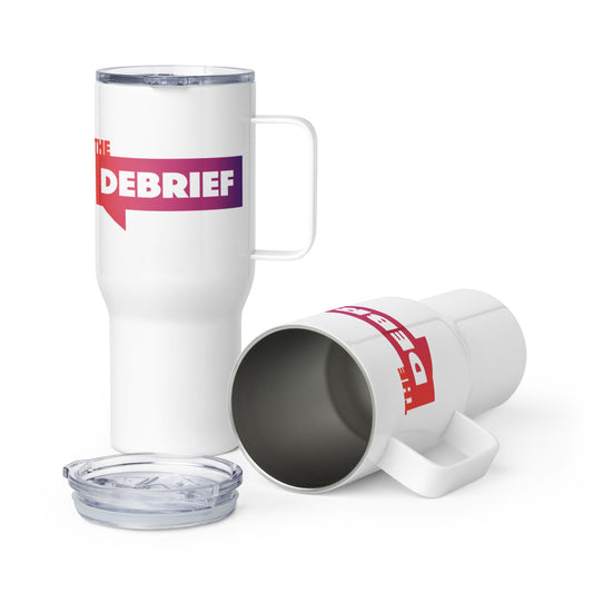 The Debrief Travel Mug with Handle