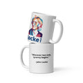 John Locke Tyranny White Glossy Mug