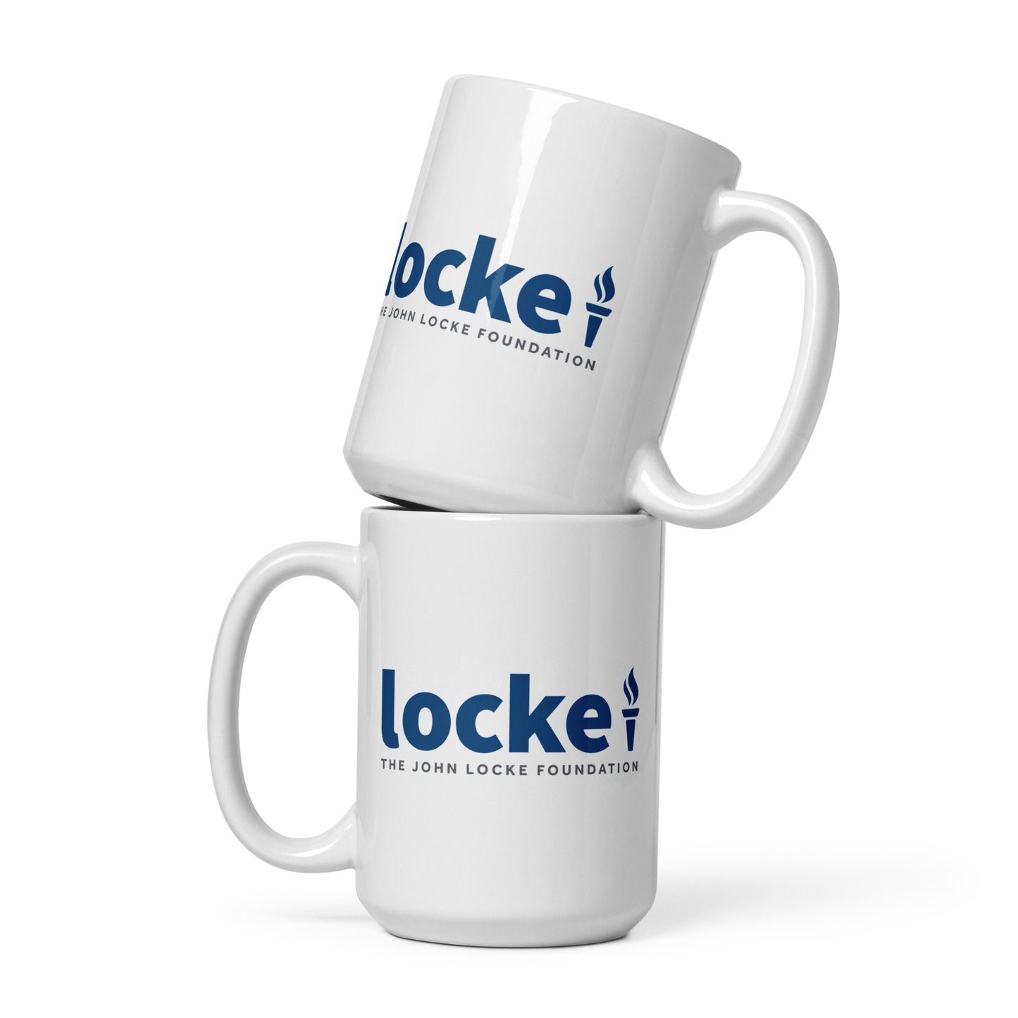 John Locke Foundation White Glossy Mug