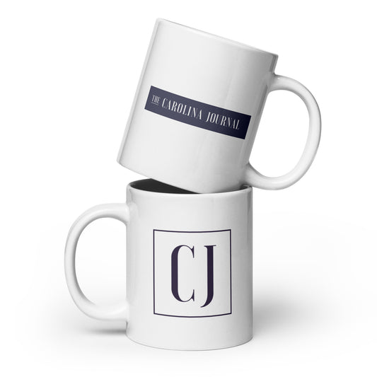 Carolina Journal White Glossy Mug