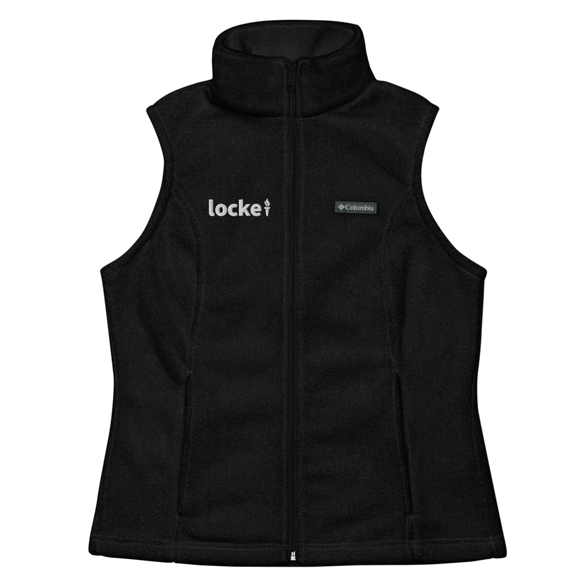 John Locke Foundation in White Women’s Columbia Fleece Vest