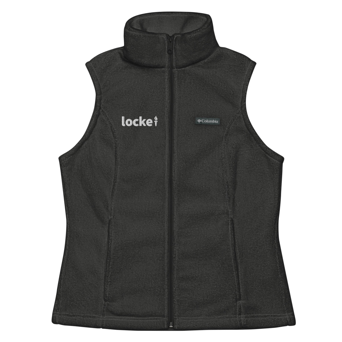 John Locke Foundation in White Women’s Columbia Fleece Vest
